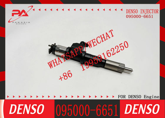 Common Rail Injector 095000-6651 095000-6652 095000-6653 For 6WF1 6WG1 Diesel Nozzle Assembly