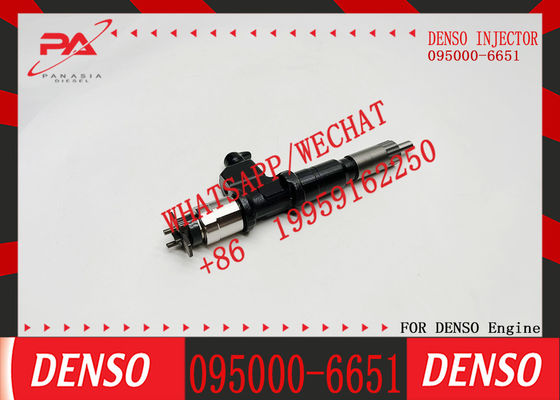 Common Rail Injector 095000-6651 095000-6652 095000-6653 For 6WF1 6WG1 Diesel Nozzle Assembly