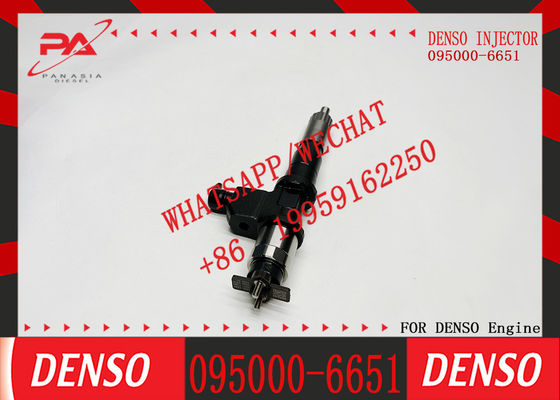 Common Rail Injector 095000-6651 095000-6652 095000-6653 For 6WF1 6WG1 Diesel Nozzle Assembly