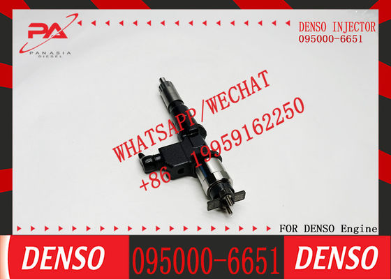 Common Rail Injector 095000-6651 095000-6652 095000-6653 For 6WF1 6WG1 Diesel Nozzle Assembly