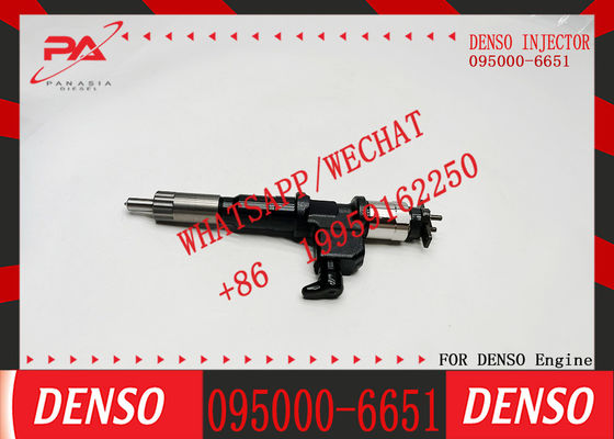 Common Rail Injector 095000-6651 095000-6652 095000-6653 For 6WF1 6WG1 Diesel Nozzle Assembly