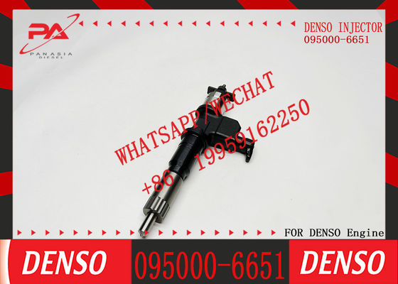 Common Rail Injector 095000-6651 095000-6652 095000-6653 For 6WF1 6WG1 Diesel Nozzle Assembly
