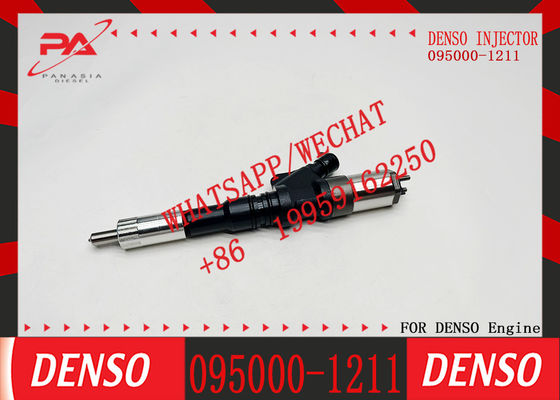 Fuel Injector 095000-1211 095000-1210 6156-11-3300 095000-0800 6156-11-3100 For 6D125 Engine PC400-7 PC450-7 Excavator