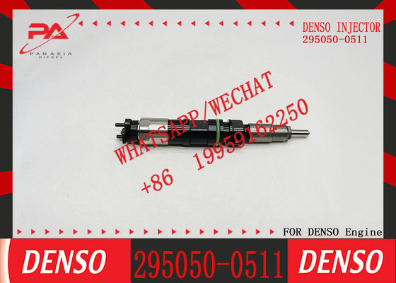 Diesel Common Rail Fuel Injector 295050-0510 295050-0511 52214-16555 6245-11-3100 095000-6290 9709500-629 For SAA6D140E-5 Diesel Nozzle Assembly