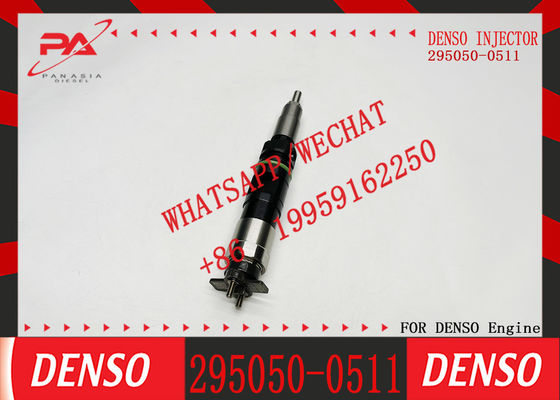 Diesel Common Rail Fuel Injector 295050-0510 295050-0511 52214-16555 6245-11-3100 095000-6290 9709500-629 For SAA6D140E-5 Diesel Nozzle Assembly