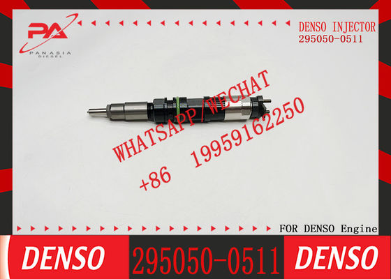 Diesel Common Rail Fuel Injector 295050-0510 295050-0511 52214-16555 6245-11-3100 095000-6290 9709500-629 For SAA6D140E-5 Diesel Nozzle Assembly