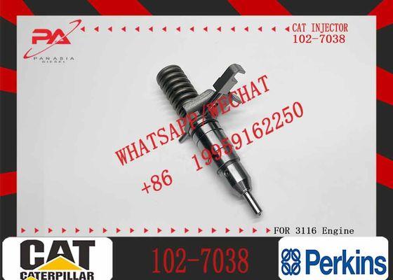 High Quality Fuel Injector 102-7038 1027038 for Caterpillar CAT Engine 3116 3114 Series