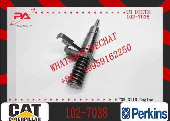 High Quality Fuel Injector 102-7038 1027038 for Caterpillar CAT Engine 3116 3114 Series