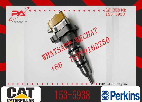 Excavator Injector 153-5938 1535938 For 3126 Engine Parts Diesel Nozzle Assembly