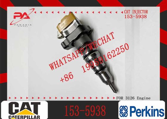 Excavator Injector 153-5938 1535938 For 3126 Engine Parts Diesel Nozzle Assembly