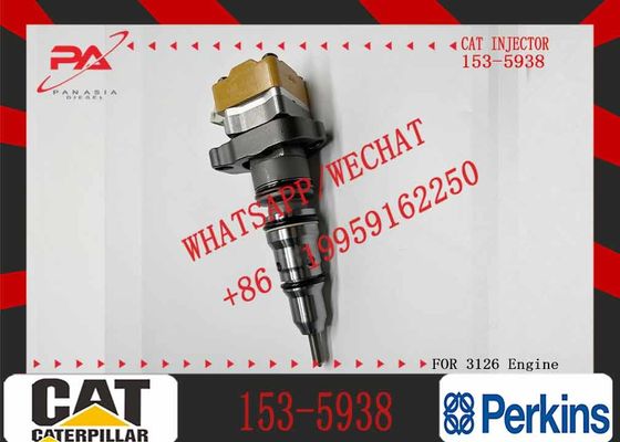 Excavator Injector 153-5938 1535938 For 3126 Engine Parts Diesel Nozzle Assembly