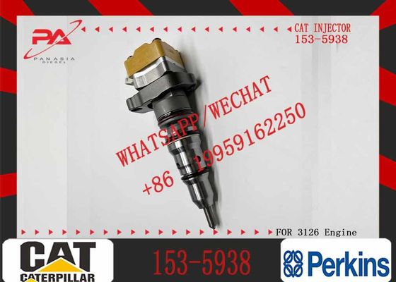 Excavator Injector 153-5938 1535938 For 3126 Engine Parts Diesel Nozzle Assembly