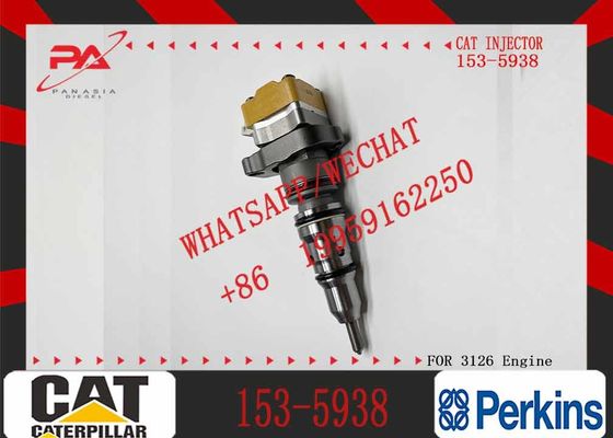 Excavator Injector 153-5938 1535938 For 3126 Engine Parts Diesel Nozzle Assembly