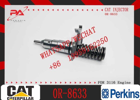 High Quality Fuel Injector 162-0218 0R-8633 Diesel Engine Fuel Injector 1620218 0R8633 for CAT 3114 3116 3512C 3516C 3126