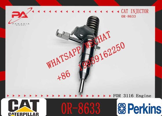 High Quality Fuel Injector 162-0218 0R-8633 Diesel Engine Fuel Injector 1620218 0R8633 for CAT 3114 3116 3512C 3516C 3126