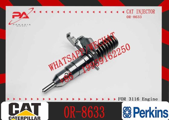High Quality Fuel Injector 162-0218 0R-8633 Diesel Engine Fuel Injector 1620218 0R8633 for CAT 3114 3116 3512C 3516C 3126