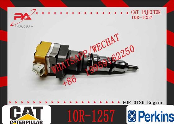 Hot Sell Common Rail Fuel Injector 178-6342 10R-1257 Diesel Fuel Injector for CAT Caterpillar 3126B Engine