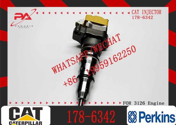 HENVO PARTS High Quality Excavator Diesel Fuel Injector 177-4754 178-6342 178-0199 10R-9237 for Cat Caterpillar Engine