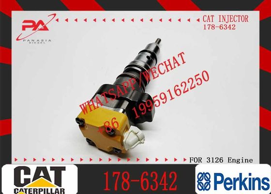 HENVO PARTS High Quality Excavator Diesel Fuel Injector 177-4754 178-6342 178-0199 10R-9237 for Cat Caterpillar Engine