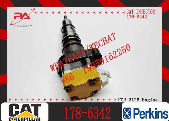 HENVO PARTS High Quality Excavator Diesel Fuel Injector 177-4754 178-6342 178-0199 10R-9237 for Cat Caterpillar Engine