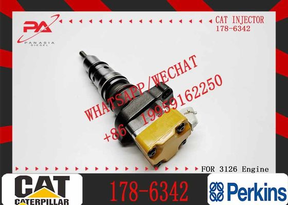 HENVO PARTS High Quality Excavator Diesel Fuel Injector 177-4754 178-6342 178-0199 10R-9237 for Cat Caterpillar Engine