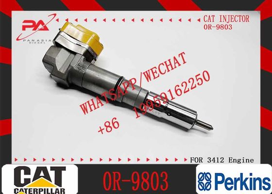 3412 Engine Parts Fuel Injector 0R-9803 171-9710 0R-9348 173-4059 173-4061 Common Rail Injector