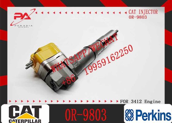 3412 Engine Parts Fuel Injector 0R-9803 171-9710 0R-9348 173-4059 173-4061 Common Rail Injector
