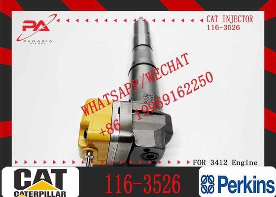 Excavator Parts Engine 3408 3412 Fuel Injector 116-3526 232-1168 232-8756 156-3895 111-7916 204-2467 198-4752