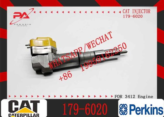 Construction Machinery Parts Diesel Engine Fuel Injector Nozzle 179-6020 174-7526 174-7527 232-1168 for Cat C15 AD45 3408E 3412E