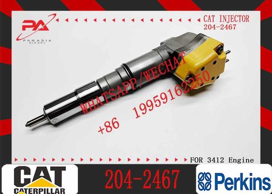 Diesel Fuel Injector 198-6877 204-2467 174-7527 253-0619 for 3408 3412E Engine