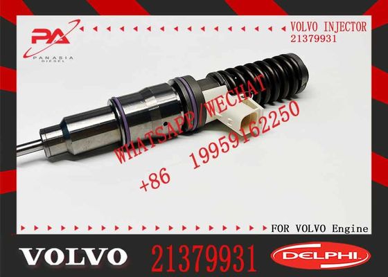 D16 Diesel Engine Parts 20929906 33800-84820 21379931 1677154 Excavator Fuel Injector Assembly