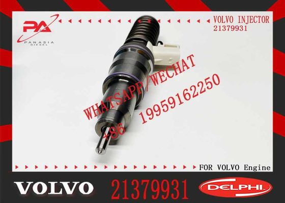 D16 Diesel Engine Parts 20929906 33800-84820 21379931 1677154 Excavator Fuel Injector Assembly