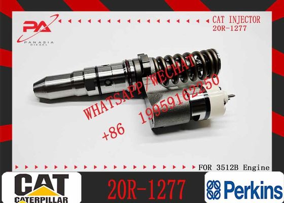Machinery Engine Parts Common Rail Diesel Injector 20R-1277 392-0216 for CAT 3508B 3512C 3516C 3524 Engine