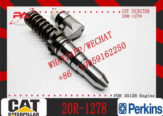 Diesel Common Rail Diesel Fuel Injector 386-1769 20R-1278 3861769 for Caterpillar CAT 3508B 3512B 3516B Diesel Engine