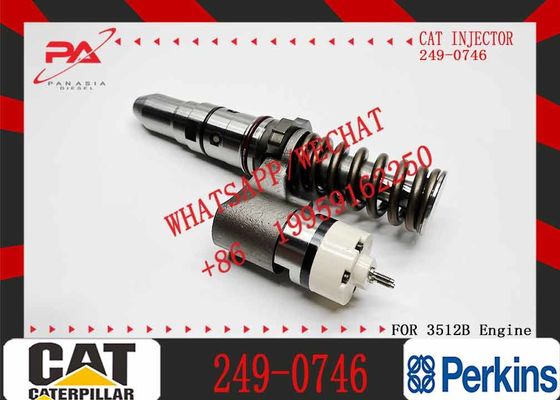 Excavator Parts 249-0746 Fuel Injector 2490746 10R-2826 10R2826 10R-2827 for CAT 5130 5230 3406E 3512B Series