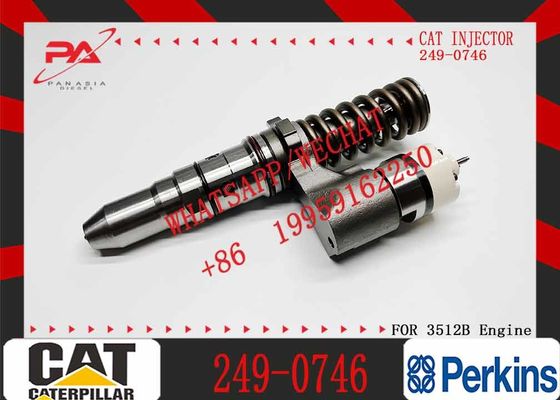Excavator Parts 249-0746 Fuel Injector 2490746 10R-2826 10R2826 10R-2827 for CAT 5130 5230 3406E 3512B Series