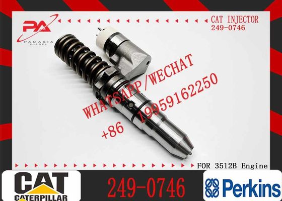 Excavator Parts 249-0746 Fuel Injector 2490746 10R-2826 10R2826 10R-2827 for CAT 5130 5230 3406E 3512B Series
