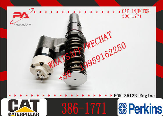 Diesel Common Rail Diesel Fuel Injector 386-1771 3861771 20R-1280 for Caterpillar CAT 3508C 3512C 3516C Diesel Engine