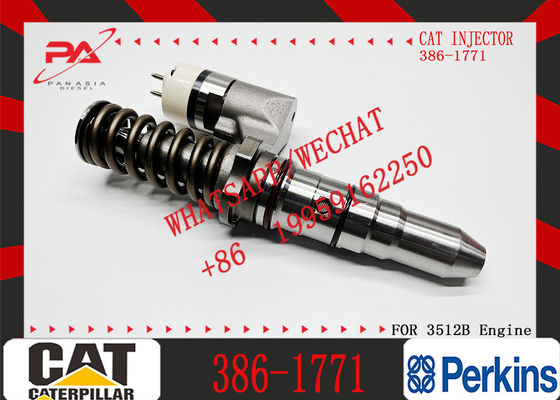 Diesel Common Rail Diesel Fuel Injector 386-1771 3861771 20R-1280 for Caterpillar CAT 3508C 3512C 3516C Diesel Engine