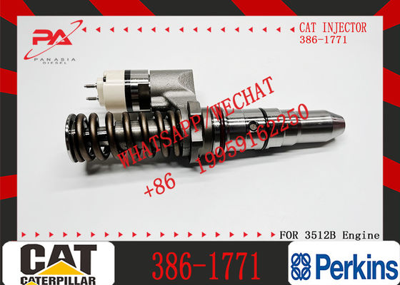 Diesel Common Rail Diesel Fuel Injector 386-1771 3861771 20R-1280 for Caterpillar CAT 3508C 3512C 3516C Diesel Engine