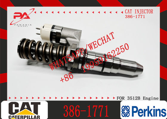 Diesel Common Rail Diesel Fuel Injector 386-1771 3861771 20R-1280 for Caterpillar CAT 3508C 3512C 3516C Diesel Engine