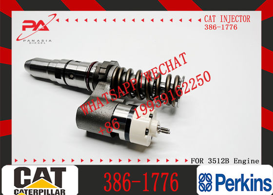 CAT Fuel Injector 386-1776 20R-1283 Common Rail Injector for Caterpillar 3508B 3508C 3512B 3516B Diesel Engine Parts