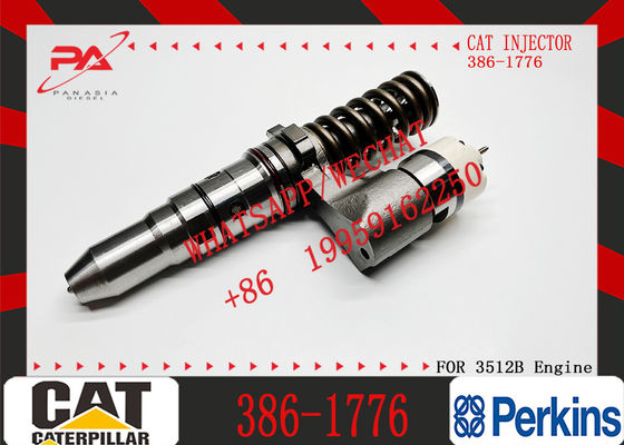 CAT Fuel Injector 386-1776 20R-1283 Common Rail Injector for Caterpillar 3508B 3508C 3512B 3516B Diesel Engine Parts