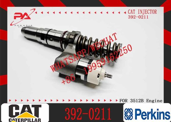 Diesel Common Rail Diesel Fuel Injector 376-0509 20R-0849 392-0211 for CAT 3512B Diesel Engine