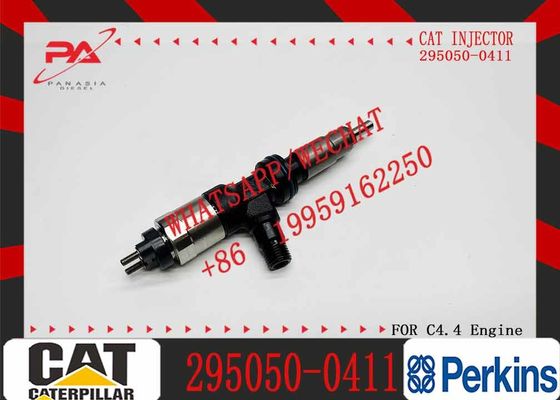 Diesel Fuel Injector 3707286 370-7286 295050-0411 for Caterpillar Perkins CAT C4.4 Common Rail Engine