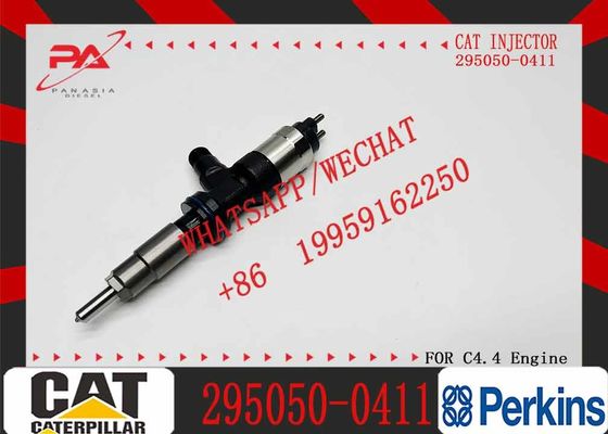 Diesel Fuel Injector 3707286 370-7286 295050-0411 for Caterpillar Perkins CAT C4.4 Common Rail Engine