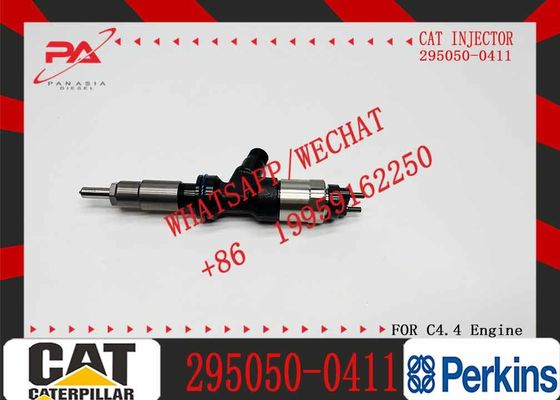 Diesel Fuel Injector 3707286 370-7286 295050-0411 for Caterpillar Perkins CAT C4.4 Common Rail Engine