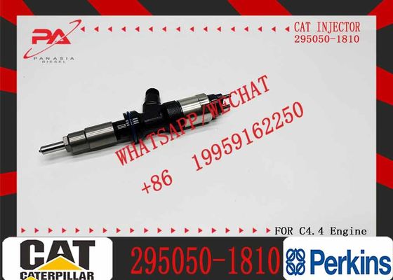 Diesel Fuel Injector 295050-1810 4183229 418-3229 for Caterpillar C4.4 Engine 318F 316F 315F 314F 313F 312F