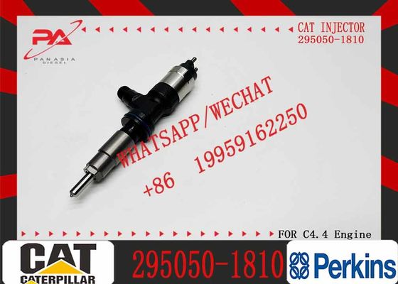 Diesel Fuel Injector 295050-1810 4183229 418-3229 for Caterpillar C4.4 Engine 318F 316F 315F 314F 313F 312F