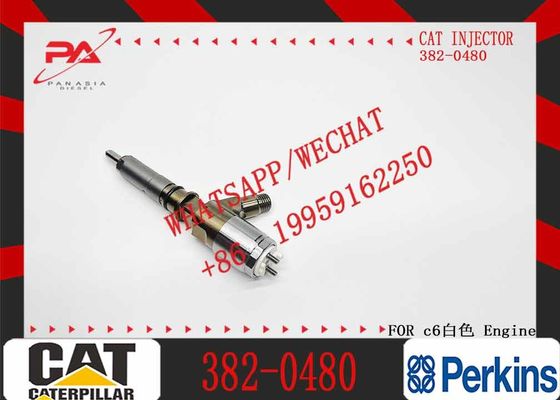 Excavator Parts C6 Diesel Common Rail Fuel Injector 320-0680 2645A709 295-9130 382-0480 282-0490 Fuel Injector for Excavator